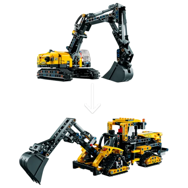 Детский конструктор LEGO Heavy-Duty Excavator Транспорт/ Желтый photo 4