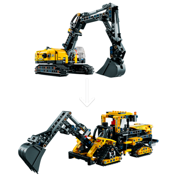 Детский конструктор LEGO Heavy-Duty Excavator Транспорт/ Желтый photo 4