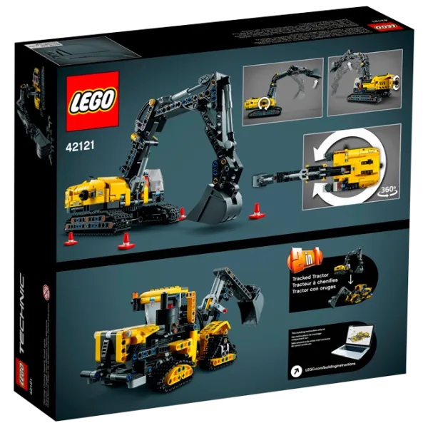 Детский конструктор LEGO Heavy-Duty Excavator Транспорт/ Желтый photo 5