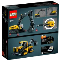 Constructor pentru copii LEGO Heavy-Duty Excavator Transport/ Yellow photo 5