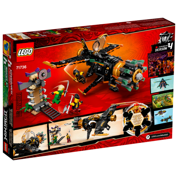 Детский конструктор LEGO Boulder Blaster Космолёт/ Разноцветный photo 4