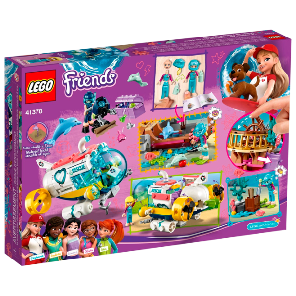 Детский конструктор LEGO Dolphins Rescue Mission Подводная лодка/ Разноцветный photo 3