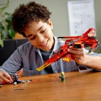 Constructor pentru copii LEGO Kai Fighter Red photo 3
