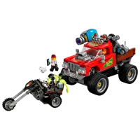 Constructor pentru copii LEGO El Fuego's Stunt Truck Transport/ Multicolor photo 2