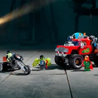 Constructor pentru copii LEGO El Fuego's Stunt Truck Transport/ Multicolor photo 5