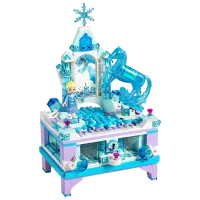 Constructor pentru copii LEGO Elsa's Jewelry Box Creation Blue photo 2