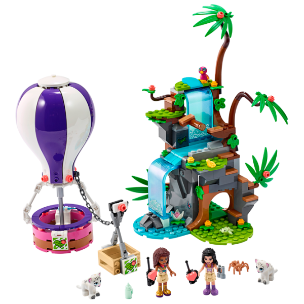 Детский конструктор LEGO Tiger Hot Air Ballpon Jungle Rescue Джунгли/ Разноцветный photo 2
