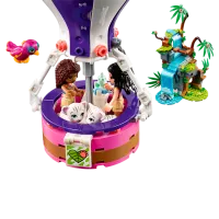 Constructor pentru copii LEGO Tiger Hot Air Ballpon Jungle Rescue Junglă/ Multicolor photo 3