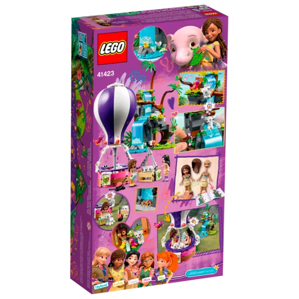 Детский конструктор LEGO Tiger Hot Air Ballpon Jungle Rescue Джунгли/ Разноцветный photo 4