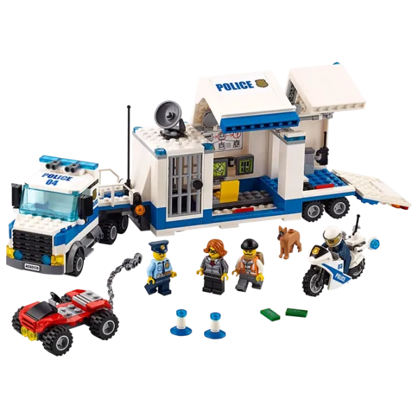Детский конструктор LEGO Mobile Command Center Полиция/ Синий photo 2