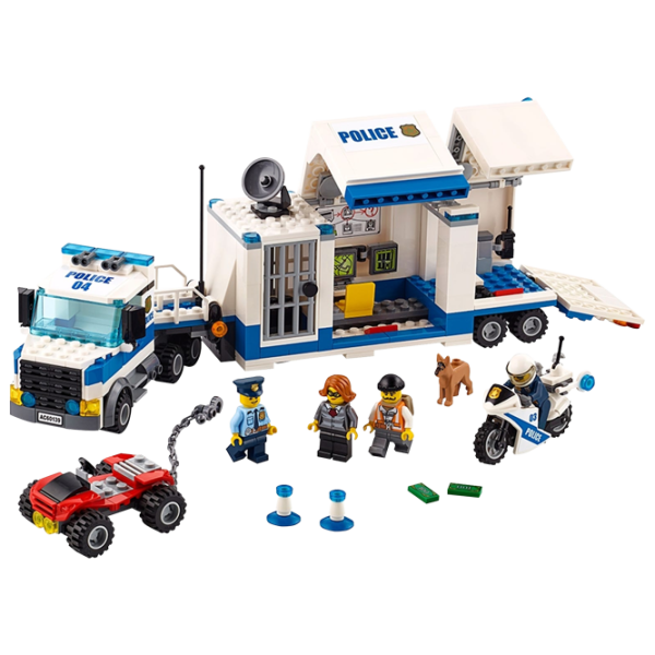 Детский конструктор LEGO Mobile Command Center Полиция/ Синий photo 2