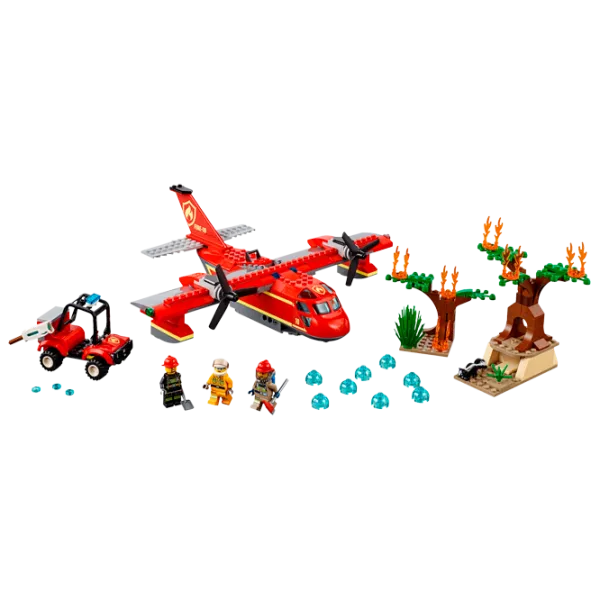Конструктор LEGO Fire Plane Самолёт/ Красный photo 2