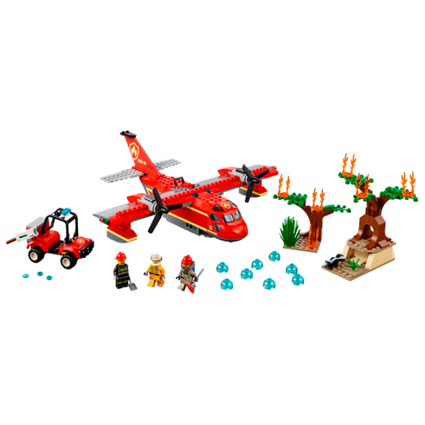 Конструктор LEGO Fire Plane Самолёт/ Красный photo 2