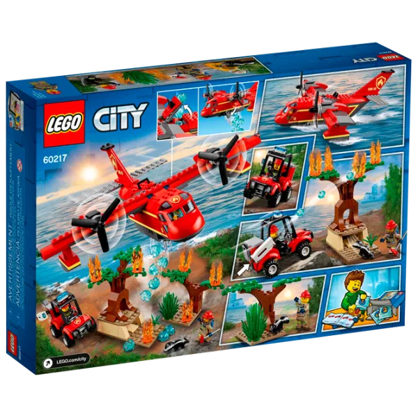 Конструктор LEGO Fire Plane Самолёт/ Красный photo 4