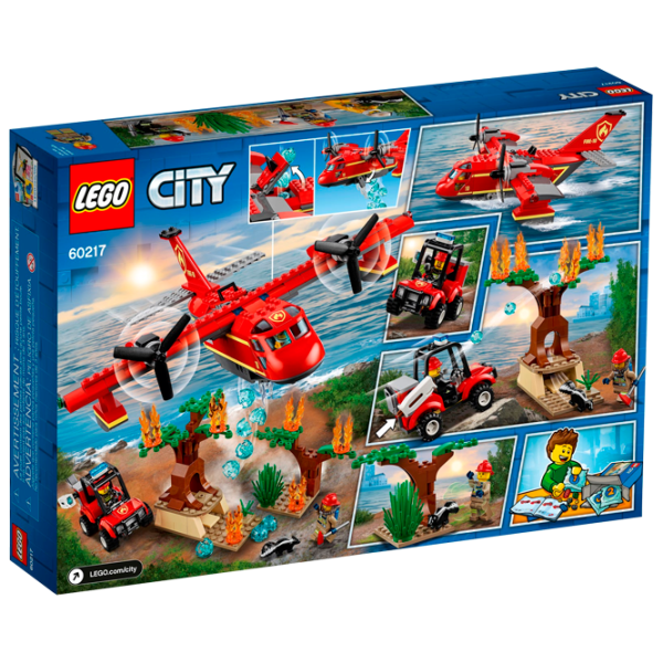 Конструктор LEGO Fire Plane Самолёт/ Красный photo 4