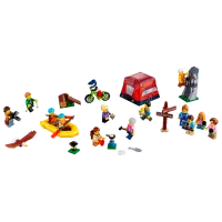 Constructor LEGO People Pack - Outdoor Adventures Figuri/ Multicolor photo 2