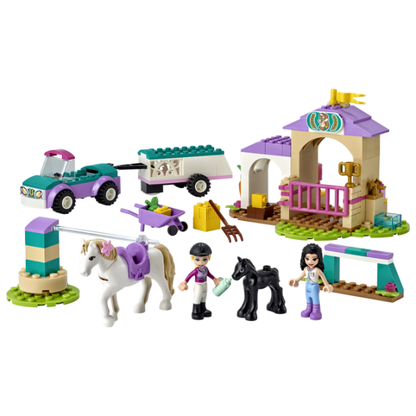 Детский конструктор LEGO Horse Training and Trailer Конюшня/ Фиолетовый photo 3