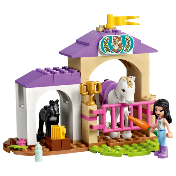 Детский конструктор LEGO Horse Training and Trailer Конюшня/ Фиолетовый photo 4