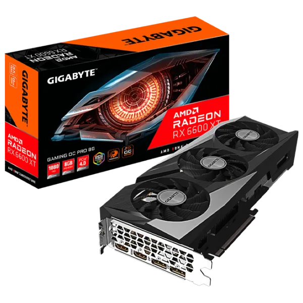 Видеокарта Gigabyte Radeon RX 6600 XT 8GB GDDR6 Gaming OC PCI Express x16 4.0 / 8 ГБ photo 5