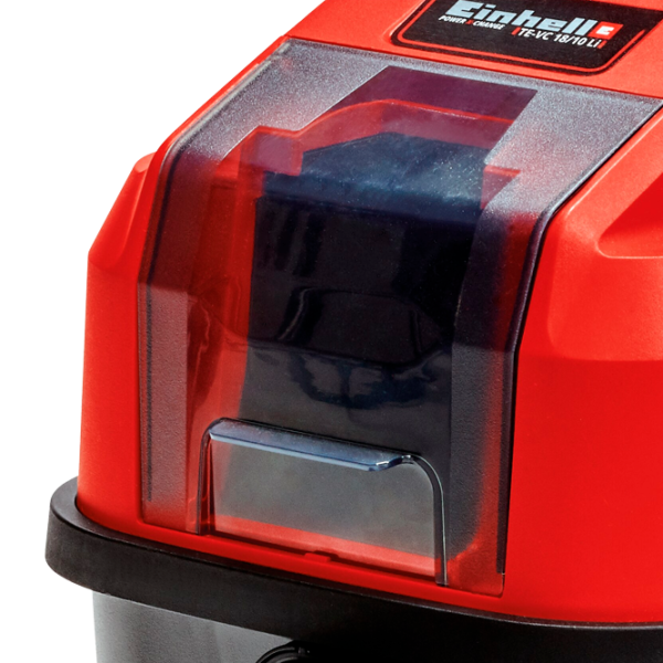 Промышленный пылесос Einhell TE-VC 18/ 10 Li XPWR SOLO Сухая, влажная photo 2