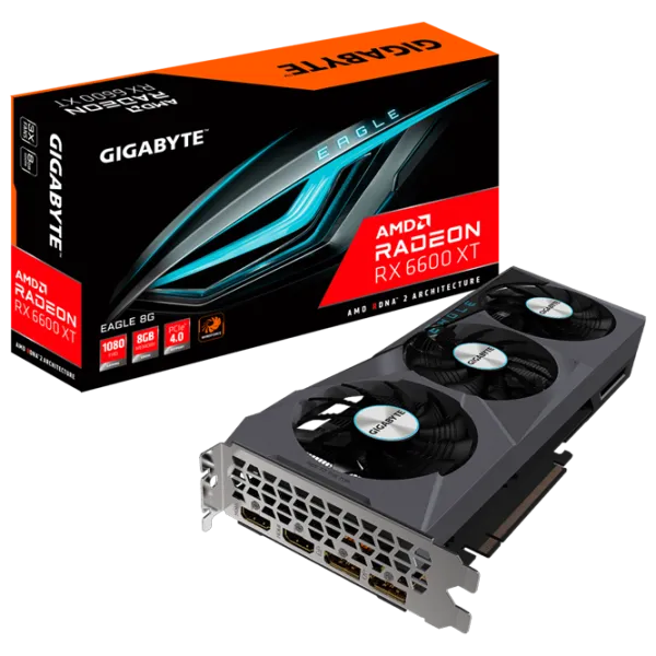 Placă video Gigabyte Radeon RX 6600 XT 8GB GDDR6 Eagle PCI Express x16 4.0 / 8 GB photo 5