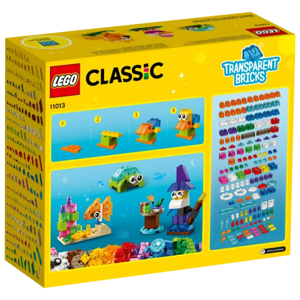 Конструктор LEGO Creative Transparent Bricks Творческий/ Желтый photo 2