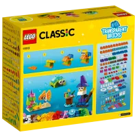 Constructor LEGO Creative Transparent Bricks Creativ/ Yellow photo 2
