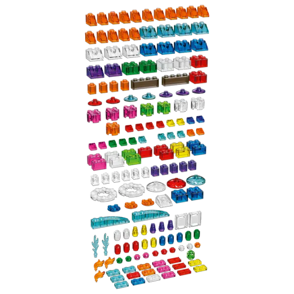 Конструктор LEGO Creative Transparent Bricks Творческий/ Желтый photo 3