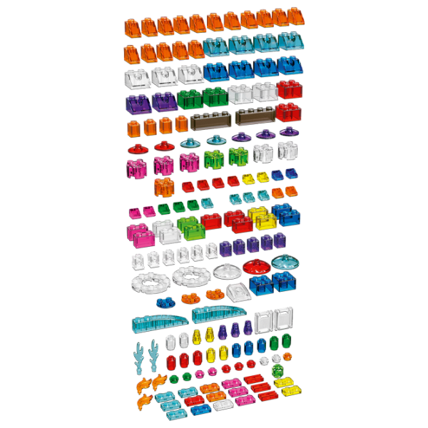 Конструктор LEGO Creative Transparent Bricks Творческий/ Желтый photo 3