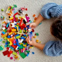 Constructor LEGO Creative Transparent Bricks Creativ/ Yellow photo 5