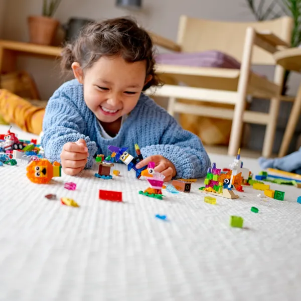 Конструктор LEGO Creative Transparent Bricks Творческий/ Желтый photo 6