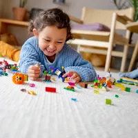 Constructor LEGO Creative Transparent Bricks Creativ/ Yellow photo 6