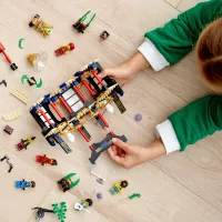 Constructor pentru copii LEGO Tournament of Elements Luptă/ Black photo 3