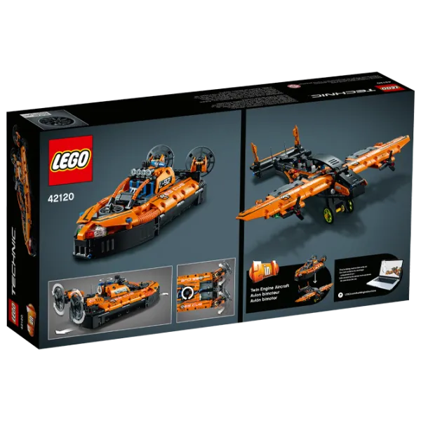 Детский конструктор LEGO Rescue Hovercraft Судно на воздушной подушке/ Оранжевый photo 2