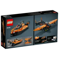 Constructor pentru copii LEGO Rescue Hovercraft Aeroglisor/ Orange photo 2