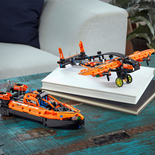 Детский конструктор LEGO Rescue Hovercraft Судно на воздушной подушке/ Оранжевый photo 5