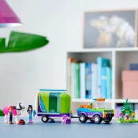 Constructor pentru copii LEGO Mia's Horse Trailer Grajd pentru cai/ Multicolor photo 4