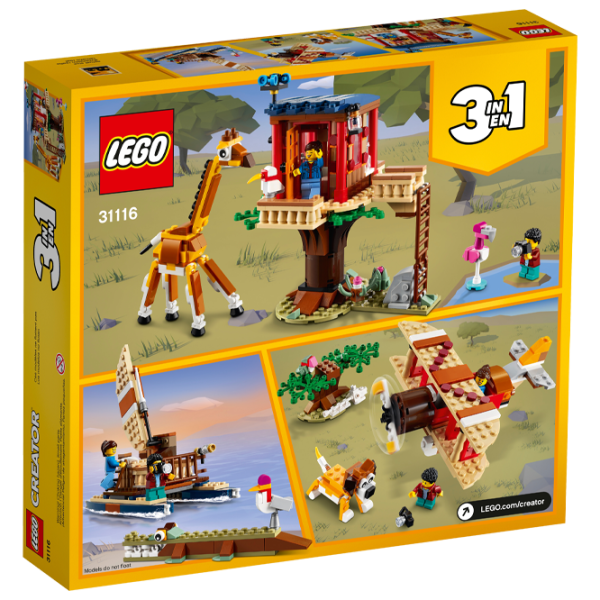 Конструктор LEGO Safara Wildlife Tree House Сафара/ Желтый photo 2