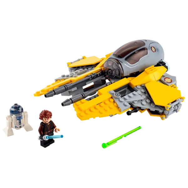 Детский конструктор LEGO Anakin's Jedi Interceptor Космолёт/ Желтый photo 2