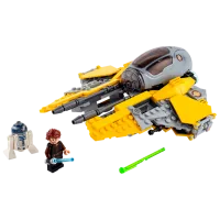 Constructor pentru copii LEGO Anakin's Jedi Interceptor Navă spațială/ Yellow photo 2