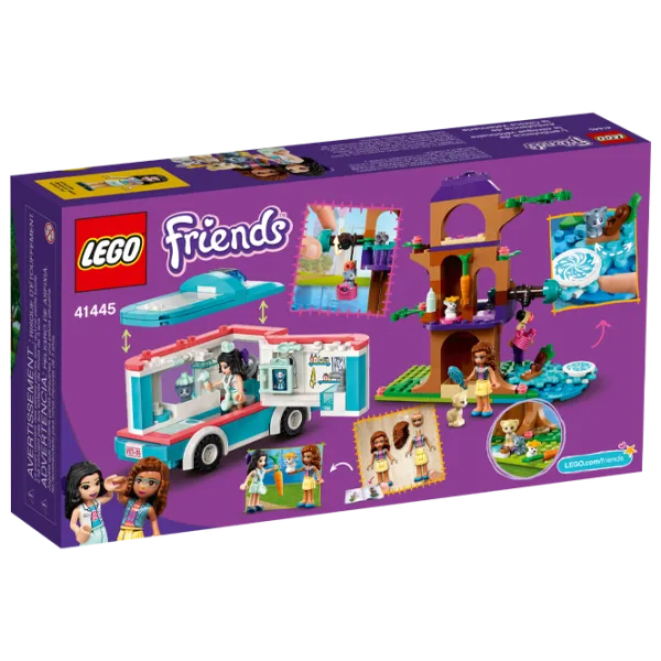 Детский конструктор LEGO Vet Clinic Ambulance Скорая помощь/ Фиолетовый photo 2