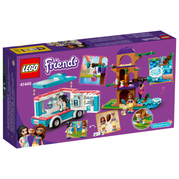 Детский конструктор LEGO Vet Clinic Ambulance Скорая помощь/ Фиолетовый photo 2