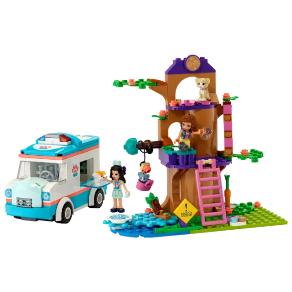 Детский конструктор LEGO Vet Clinic Ambulance Скорая помощь/ Фиолетовый photo 3