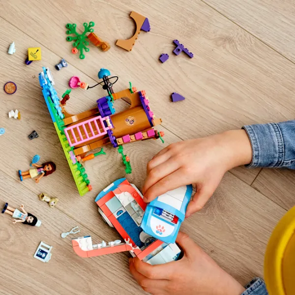 Детский конструктор LEGO Vet Clinic Ambulance Скорая помощь/ Фиолетовый photo 4