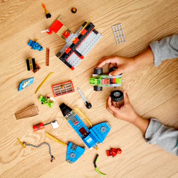 Конструктор LEGO Storm Fighter Battle Ниндзяго/ Разноцветный photo 10