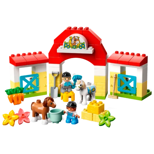Конструктор LEGO Horse Stable and Pony Care Ферма/ Разноцветный photo 2