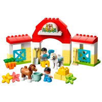 Constructor LEGO Horse Stable and Pony Care Fermă/ Multicolor photo 2