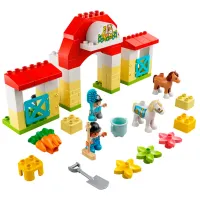 Constructor LEGO Horse Stable and Pony Care Fermă/ Multicolor photo 5