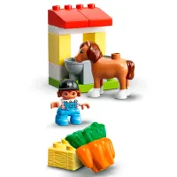 Constructor LEGO Horse Stable and Pony Care Fermă/ Multicolor photo 7