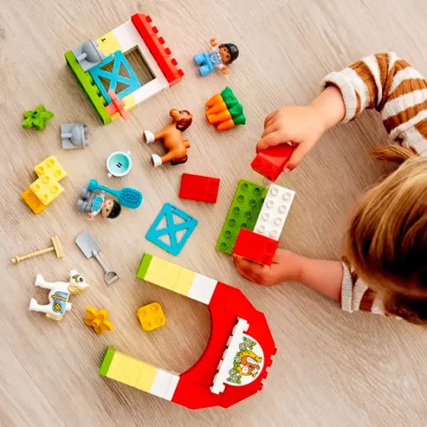 Конструктор LEGO Horse Stable and Pony Care Ферма/ Разноцветный photo 12